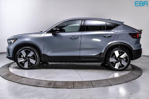 Thunder Gray Metallic 2023 Volvo C40 Recharge Pure Electric Twin Ultimate