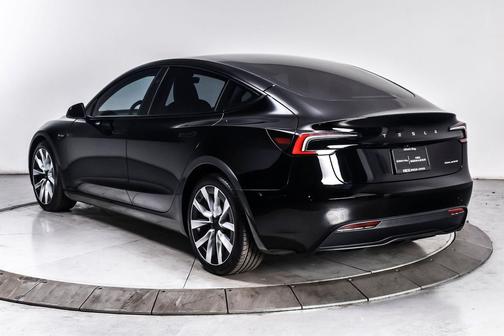 Solid Black 2024 Tesla Model 3 Long Range