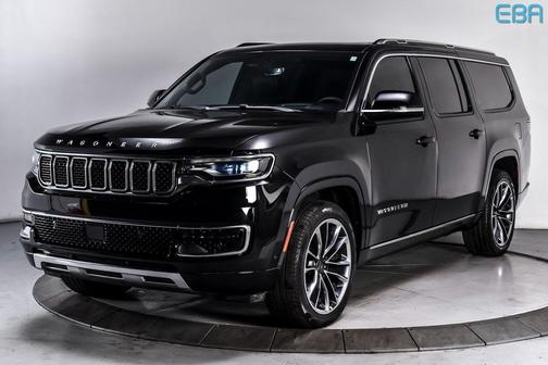 Diamond Black Crystal Pearlcoat 2023 Jeep Wagoneer L Series III 4x4