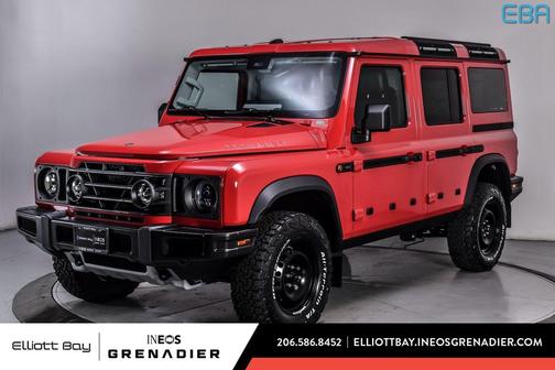 Red 2026 INEOS Grenadier AWD