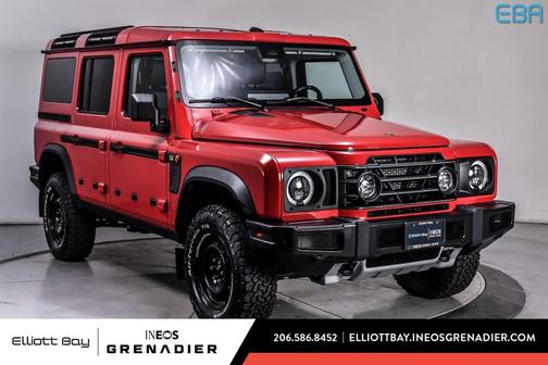 Red 2026 INEOS Grenadier AWD