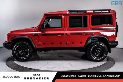 Red 2026 INEOS Grenadier AWD
