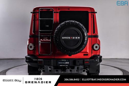Red 2026 INEOS Grenadier AWD