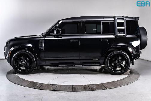 Santorini Black Metallic 2025 Land Rover Defender 110 P400 X-Dynamic SE