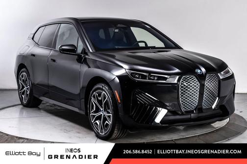 Black Sapphire Metallic 2025 BMW iX xDrive50