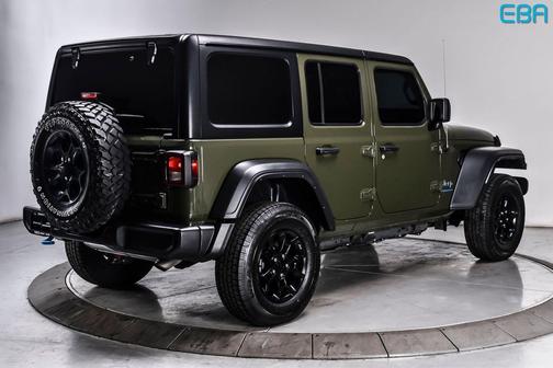 Sarge Green Clearcoat 2023 Jeep Wrangler 4xe Willys