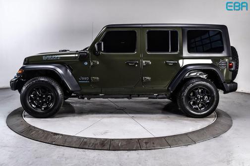 Sarge Green Clearcoat 2023 Jeep Wrangler 4xe Willys