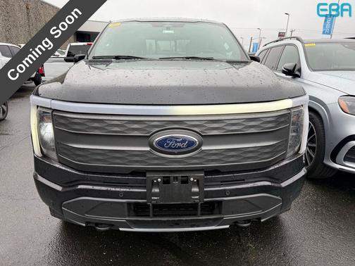 Agate Black Metallic 2023 Ford F-150 Lightning LARIAT