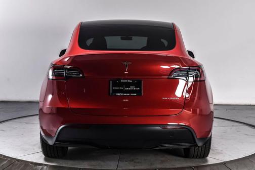Red Multi-Coat 2023 Tesla Model Y Long Range Dual Motor All-Wheel Drive