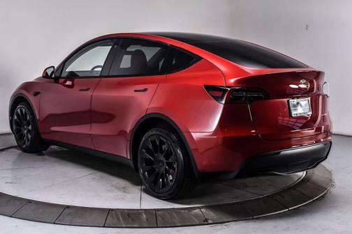 Red Multi-Coat 2023 Tesla Model Y Long Range Dual Motor All-Wheel Drive