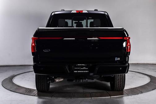 Agate Black Metallic 2023 Ford F-150 Lightning Platinum