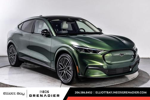 Green Metallic 2025 Ford Mustang Mach-E Premium