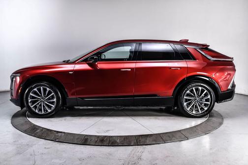 Radiant Red Tintcoat 2024 Cadillac LYRIQ Sport