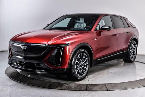 Radiant Red Tintcoat 2024 Cadillac LYRIQ Sport