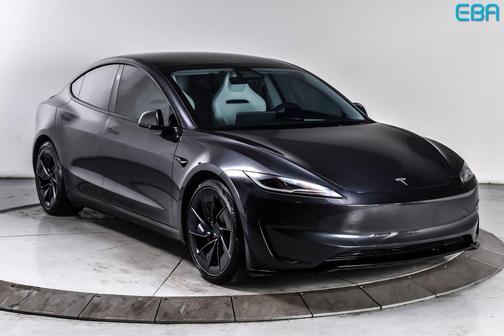 Stealth Grey 2024 Tesla Model 3 Performance