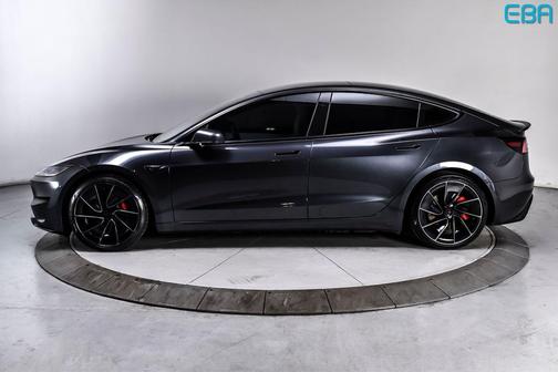 Stealth Grey 2024 Tesla Model 3 Performance