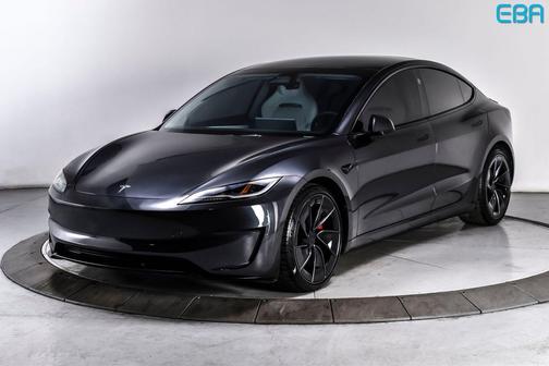 Stealth Grey 2024 Tesla Model 3 Performance