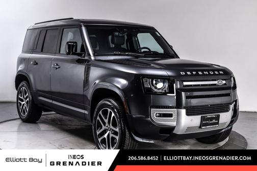 Carpathian Grey Premium Metallic 2025 Land Rover Defender 110 P300