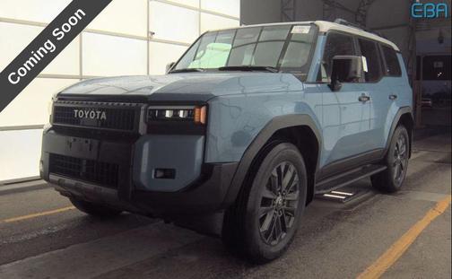 Heritage Blue/Gray Scape Roof 2026 Toyota Land Cruiser Base