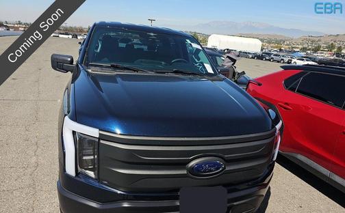 Blue Metallic 2023 Ford F-150 Lightning Pro