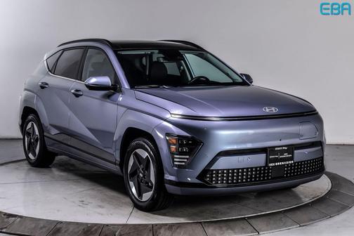 Meta Blue Pearl 2024 Hyundai KONA EV Limited
