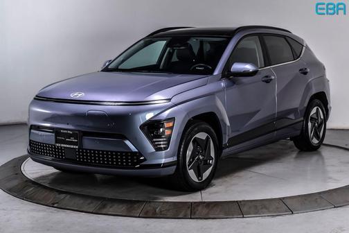 Meta Blue Pearl 2024 Hyundai KONA EV Limited