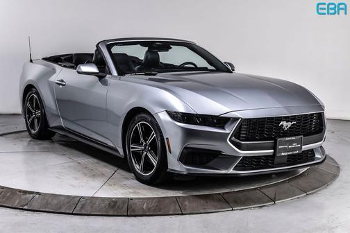 Iconic Silver Metallic 2025 Ford Mustang EcoBoost Premium
