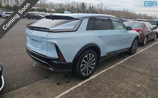 Nimbus Metallic 2024 Cadillac LYRIQ Sport