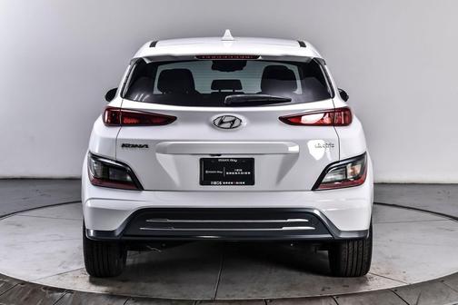 Lunar White 2023 Hyundai KONA EV SE