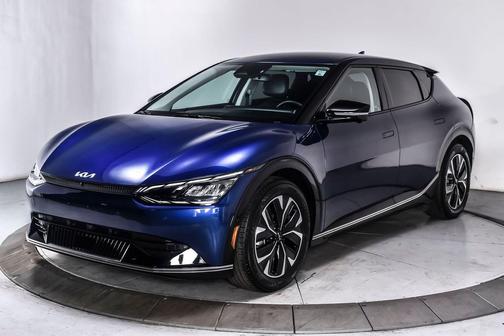 Yacht Blue 2024 Kia EV6 Wind