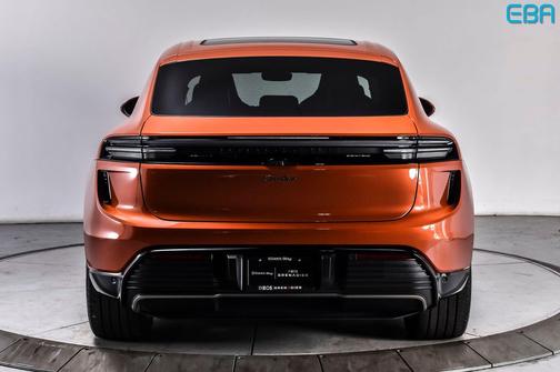 Papaya Metallic 2024 Porsche Macan Macan Electric Turbo