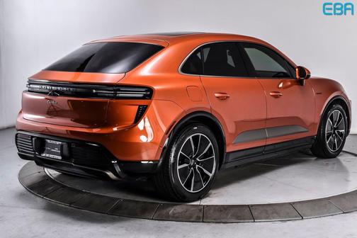 Papaya Metallic 2024 Porsche Macan Macan Electric Turbo