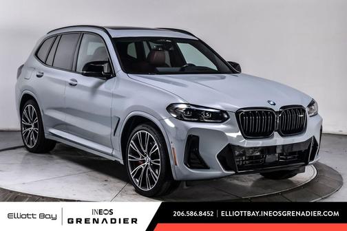 Brooklyn Grey Metallic 2024 BMW X3 M40i