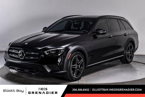 Black 2023 Mercedes-Benz E-Class E 450 4MATIC All-Terrain