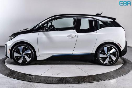 Capparis White w/BMW i Frozen Blue Accent 2019 BMW i3 120Ah