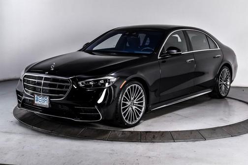 Black 2023 Mercedes-Benz S-Class 4MATIC