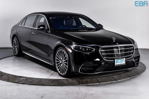 Black 2023 Mercedes-Benz S-Class 4MATIC