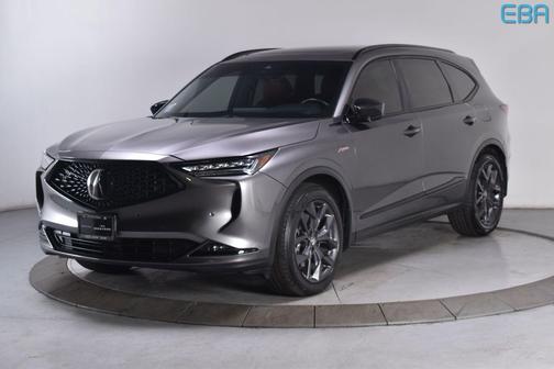 Liquid Carbon Metallic 2022 Acura MDX A-Spec Package