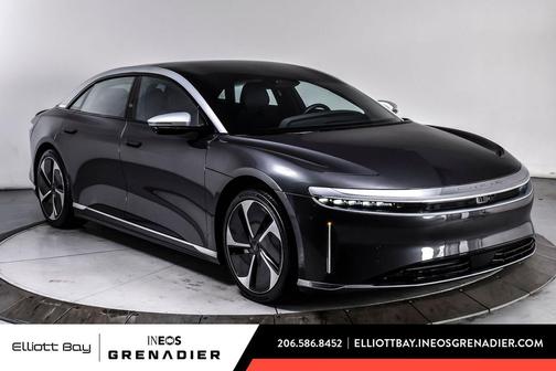 Quantum Gray Metallic 2023 Lucid Air Grand Touring