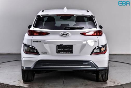 Lunar White 2023 Hyundai KONA EV SE