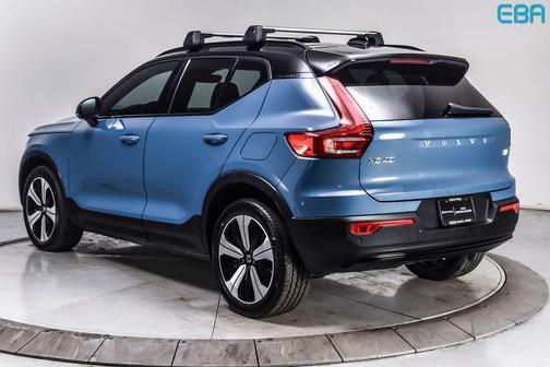 Fjord Blue Metallic 2023 Volvo XC40 Recharge Pure Electric Twin Plus