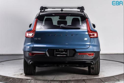 Fjord Blue Metallic 2023 Volvo XC40 Recharge Pure Electric Twin Plus