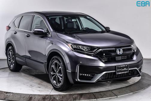 Gray 2021 Honda CR-V Hybrid EX-L