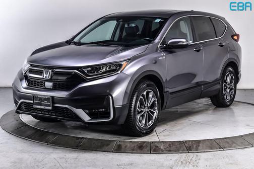 Gray 2021 Honda CR-V Hybrid EX-L