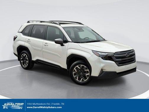 Crystal White Pearl 2025 Subaru Forester Premium