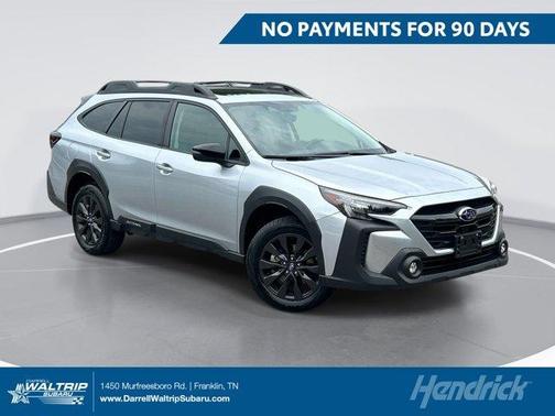 Ice Silver Metallic 2025 Subaru Outback Onyx Edition