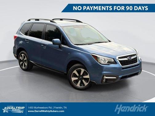 Quartz Blue Pearl 2018 Subaru Forester 2.5i Limited
