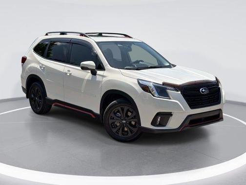 Crystal White Pearl 2024 Subaru Forester Sport