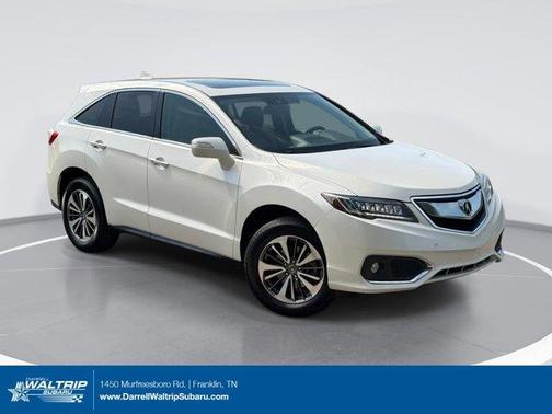 White Diamond Pearl 2016 Acura RDX Advance Package