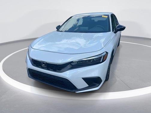 Platinum White Pearl 2023 Honda Civic Sport